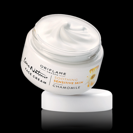 Creme de Rosto com Camomila Love Nature