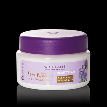 Creme de Noite Antienvelhecimento Love Nature